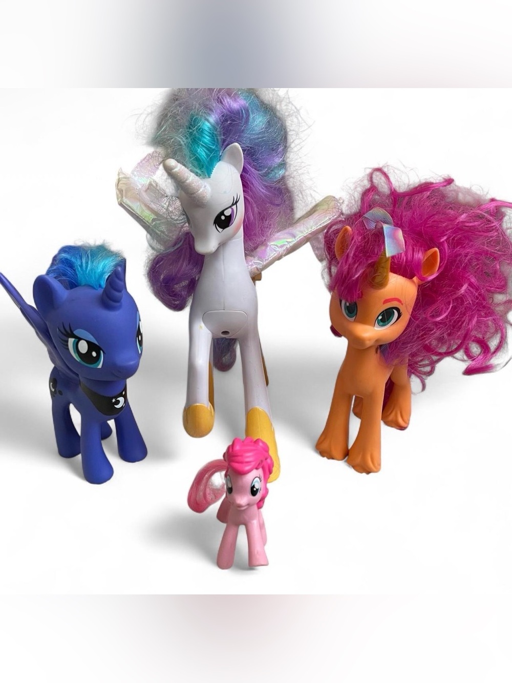 My Little Pony MLP Figure Lot Princess Celestia Luna Sunny Starscout Pinkie Pie
